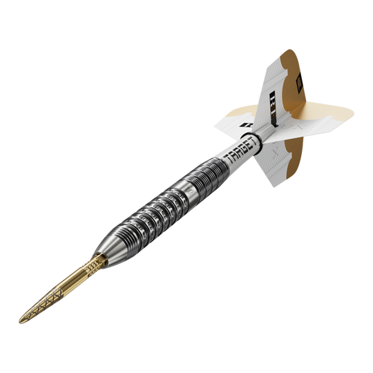 Target Redux 01 Swiss Point steel darts Zu sehen sind die Target Redux 01 Swiss Point Steeldarts. Die Darts überzeugen durch hochwertige Verarbeitung.