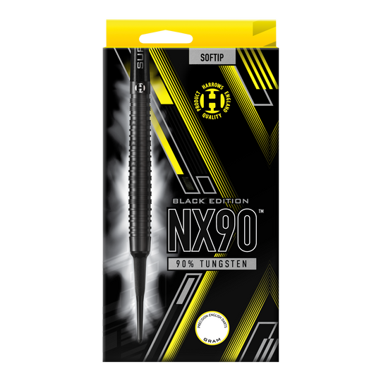 Harrows NX90 Black Edition Softdarts
