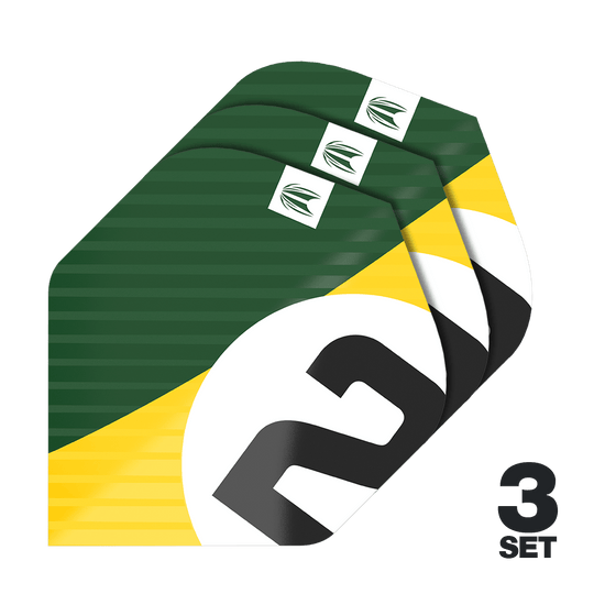 Target Pro Ultra Chicane Green No2 Standard Flights - 3 sets Abgebildet ist das Set Target Pro Ultra Chicane Green No2 Standard Flights - 3 Sets. Die Karten sind ordentlich gestapelt.