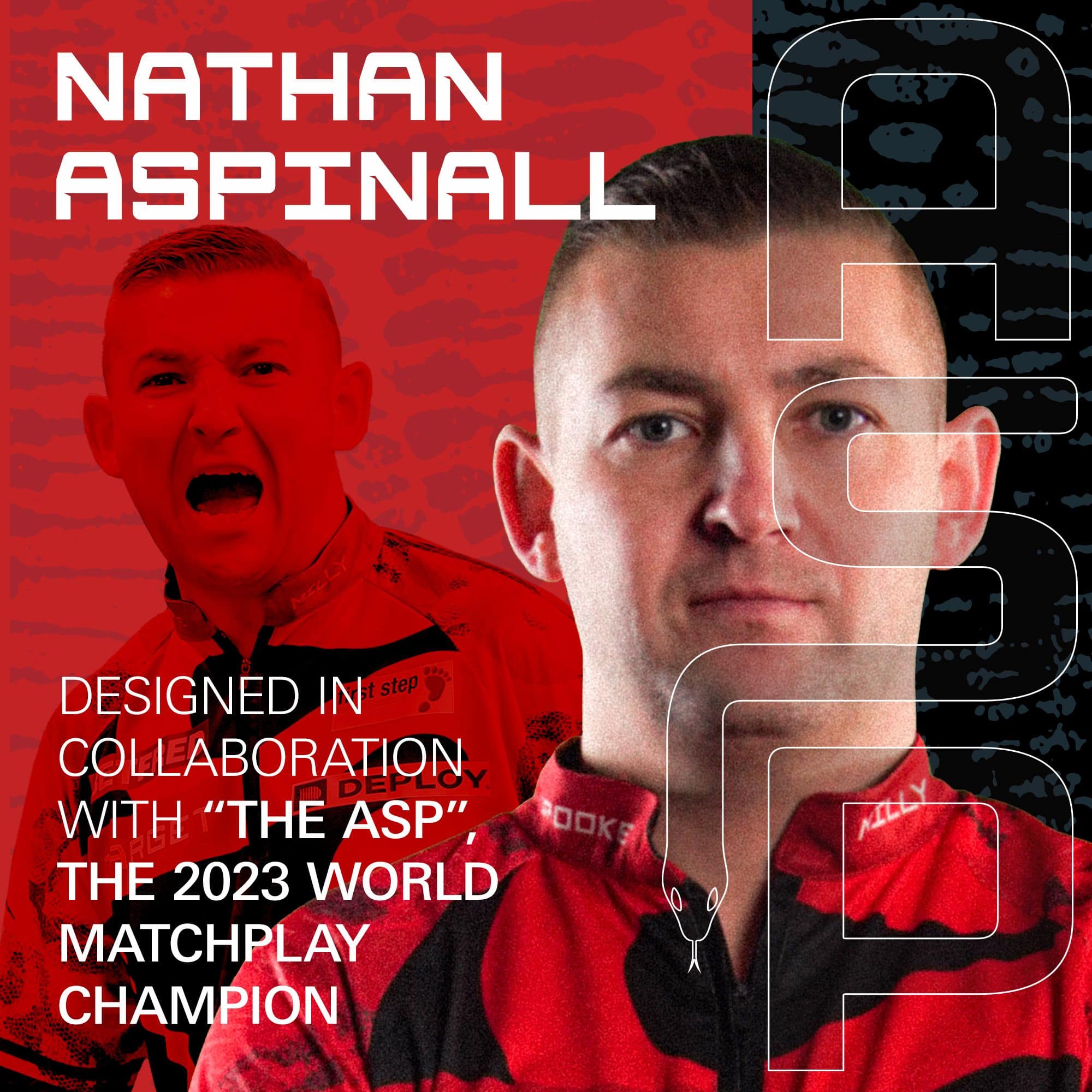 Gezeigt werden Target K-Flex Nathan Aspinall No2 Standard Flights. Die Flights sind Teil einer professionellen Dart-Ausstattung.